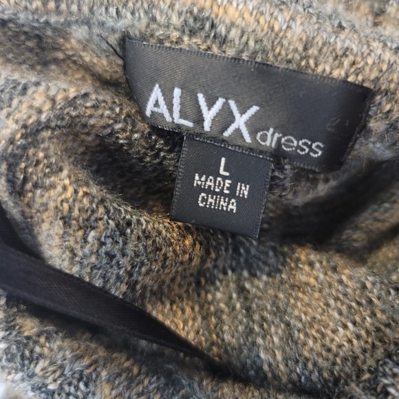 Comfy Cute Cowl Neck Alyx Sweater Dress large - Picture 5 of 5